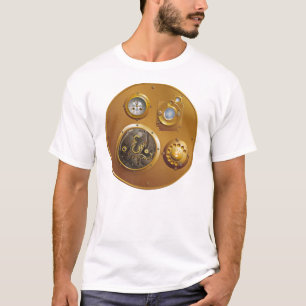 Camiseta reloj steampunk