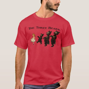 Camiseta Relojes de oro y los tres osos - Libro para niños