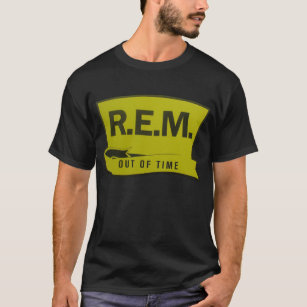 Camiseta REM, banda, 