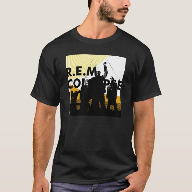 Camiseta REM, banda,  (Anverso)