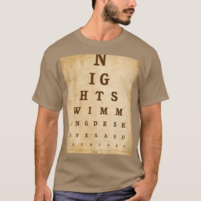 Camiseta REM Nightswimming (Anverso)