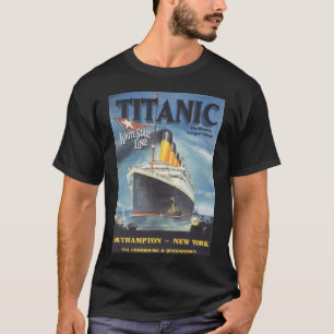 Camiseta Remake titánico original del poster