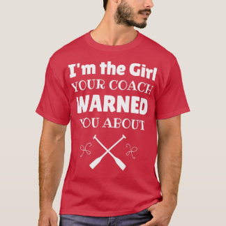 Camiseta Remando Ix27m el chica que su entrenador le advirt
