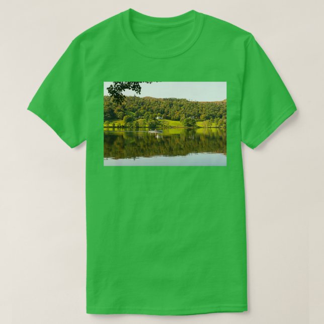 Camiseta Remando por Grasmere (Diseño del anverso)