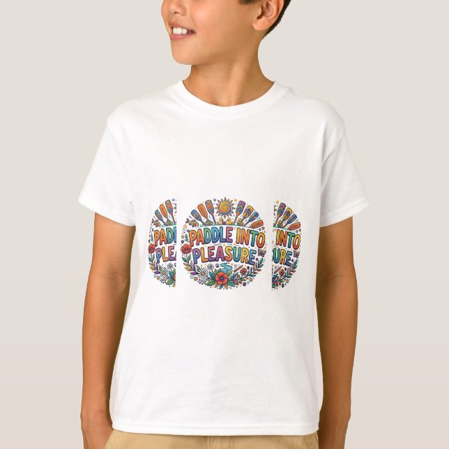 Camiseta Remar hacia el placer (Anverso)