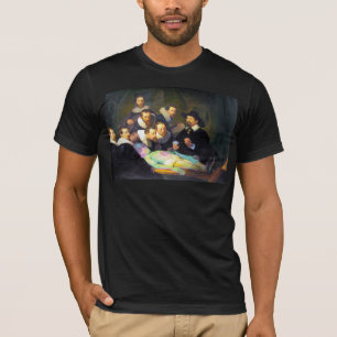 Camiseta Rembrandt Anatomy Lesson Modern Pinting Mens
