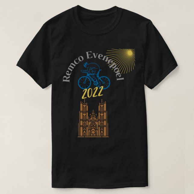 Camiseta Remco Evenepoel (Diseño del anverso)