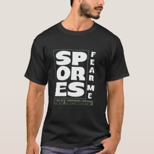 Camiseta Remediador de Moho Eliminación de Moho