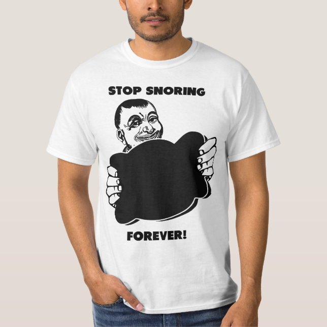 Camiseta Remedio que ronca chistoso (Anverso)