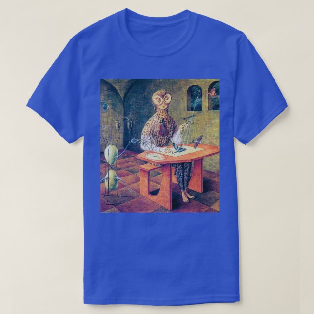 Camiseta Remedios Varo Creación de Aves (Diseño del anverso)
