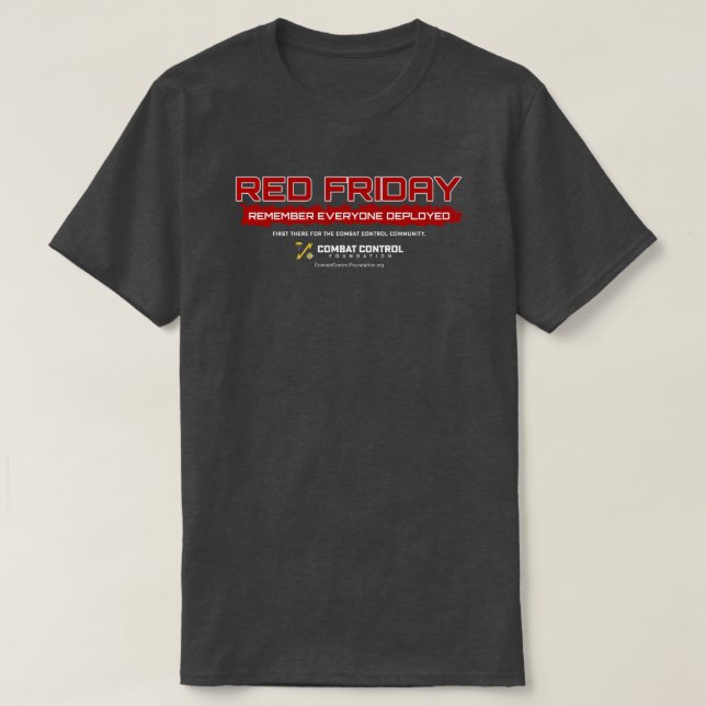 Camiseta Remember Everyone Deployed | RED Friday | CCT (Diseño del anverso)