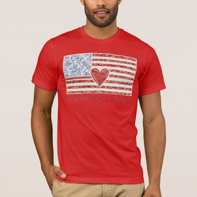 Camiseta Remember Everyone Deployed T-Shirt (Anverso)