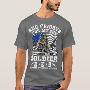 Camiseta Remember Everyone Veteran Deployed RED Friday (21)
