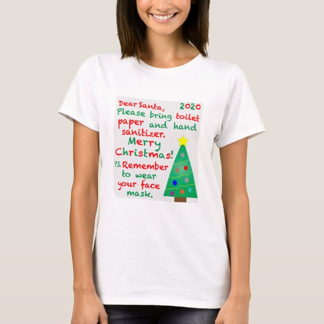Camiseta Remembering 2020 Christmas (Anverso)