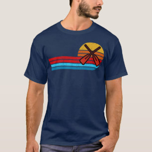 Camiseta remeros cruzados vintage retro