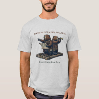Camiseta Remeros de Río y Constructores de Presas - Camiset