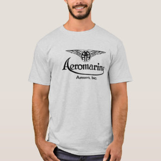 Camiseta Remiendo del logotipo de Aeromarine