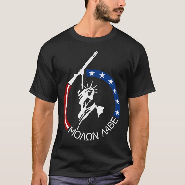 Camiseta Remington 870 - MOLON LABE (Anverso)