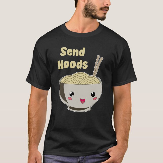 Camiseta Remite Noods Vintage Ramen Japanese Noodle Soup (Anverso)