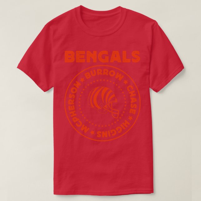 Camiseta Remix de Bengals (Diseño del anverso)