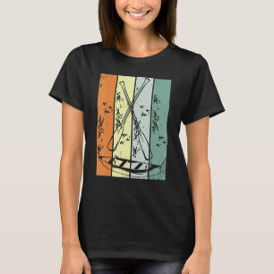 Camiseta Remo de Canoa Retro Canoista Kayak Kaya