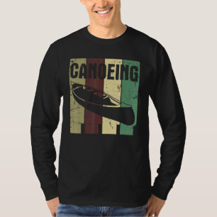 Camiseta Remo de Canoa Retro Canoista Kayak Kaya