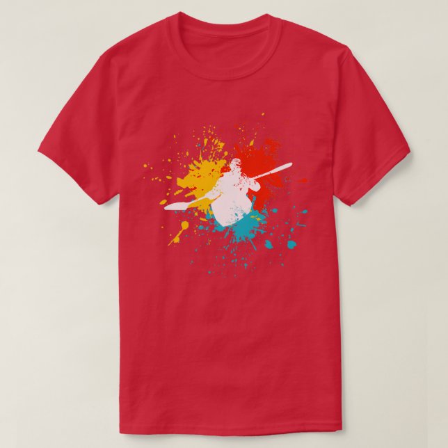 Camiseta Remo de Kayak 5 (Diseño del anverso)