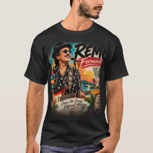 Camiseta Remo, el ícono musical más grande de Goa. Goano or