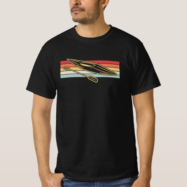 Camiseta Remo en canoa Retro (Anverso)