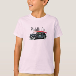 Camiseta Remo En Diseño De Coches Clásicos - T-Shir Básico
