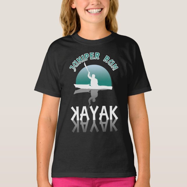 Camiseta Remo en Juniper Run - Kayak (Anverso)