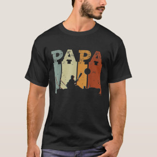 Camiseta Remo en kayak para hombres kayakismo PADRE arte vi