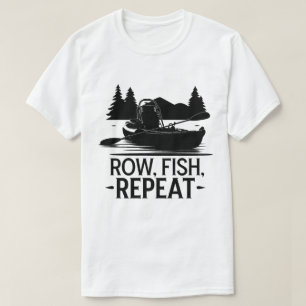Camiseta Remo en Kayak y aventura pesquera