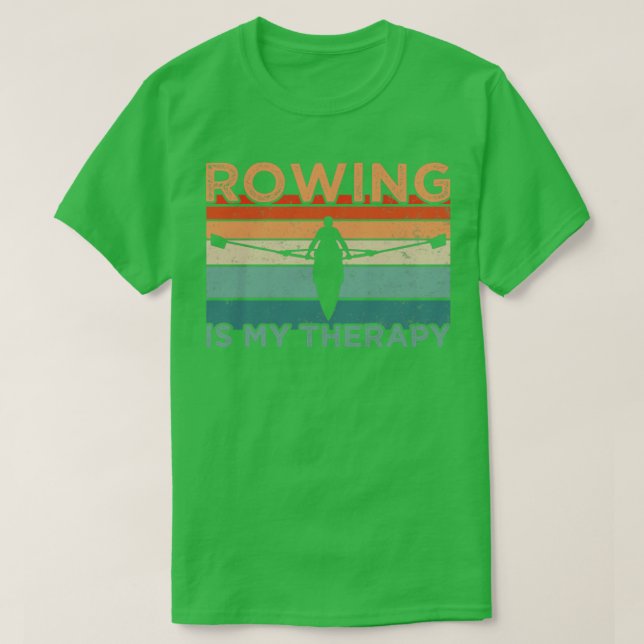 Camiseta Remo es mi terapia (Diseño del anverso)
