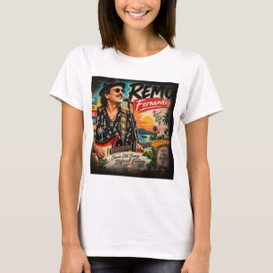 Camiseta Remo Fernandes — Ícono Musical de Goa