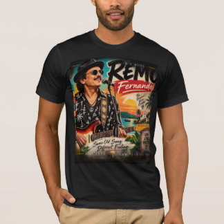 Camiseta Remo Fernandes — Ícono Musical de Goa
