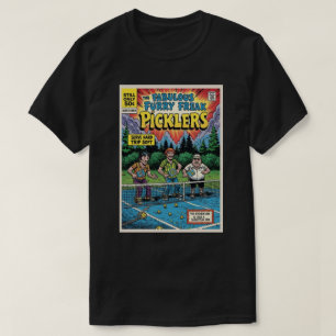 Camiseta Remo Fútil de Pickleball Locos Peloteros Almohadil