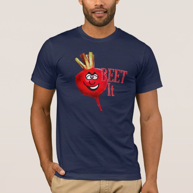 Camiseta Remolacha él (Anverso)