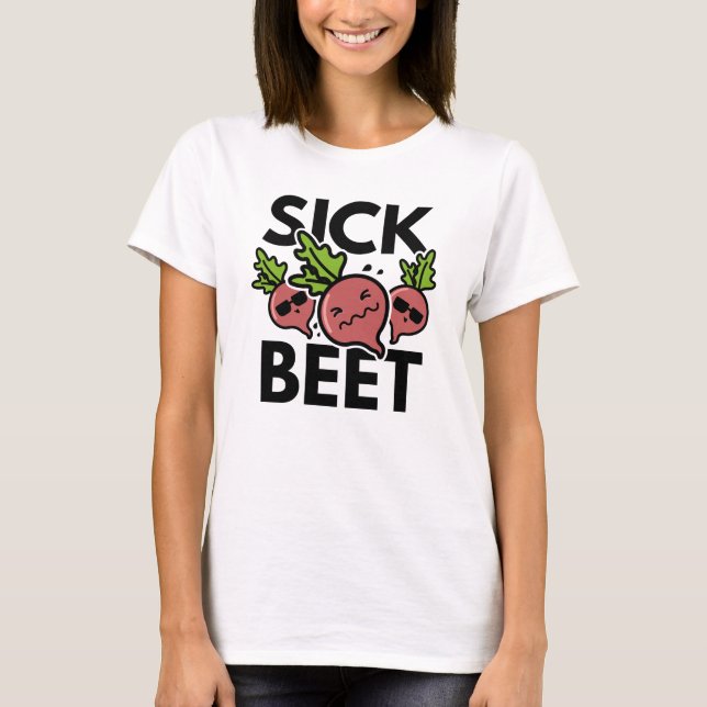 Camiseta Remolacha Enferma (Anverso)
