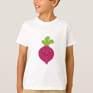 Camiseta Remolacha Kawaii Bonita