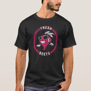 Camiseta Remolachas Jardinería De Verduras Granjero Vegano