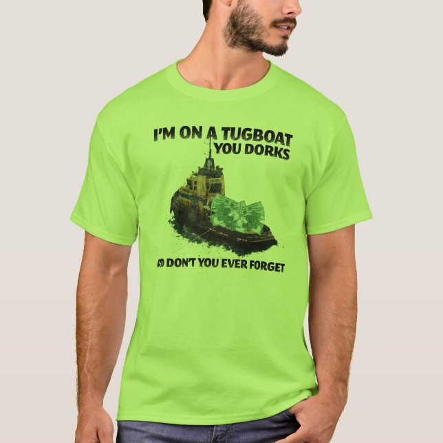 Camiseta Remolcador mensual (Anverso)