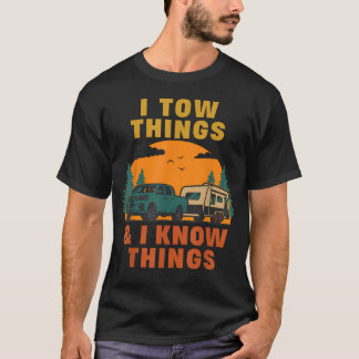 Camiseta Remolco Cosas Y Sé Cosas Día del Padre