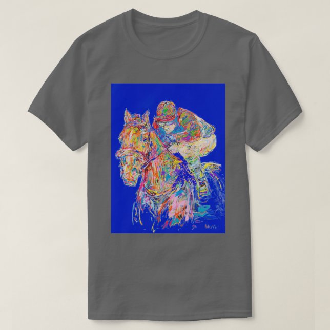 Camiseta Remolino azul (Diseño del anverso)