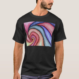 Camiseta Remolino de acuarela