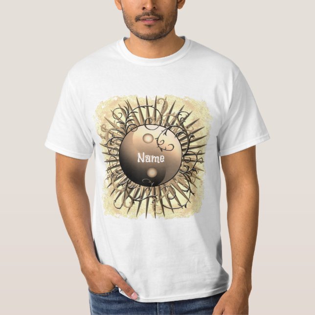 Camiseta Remolino Yin Yang  (Anverso)