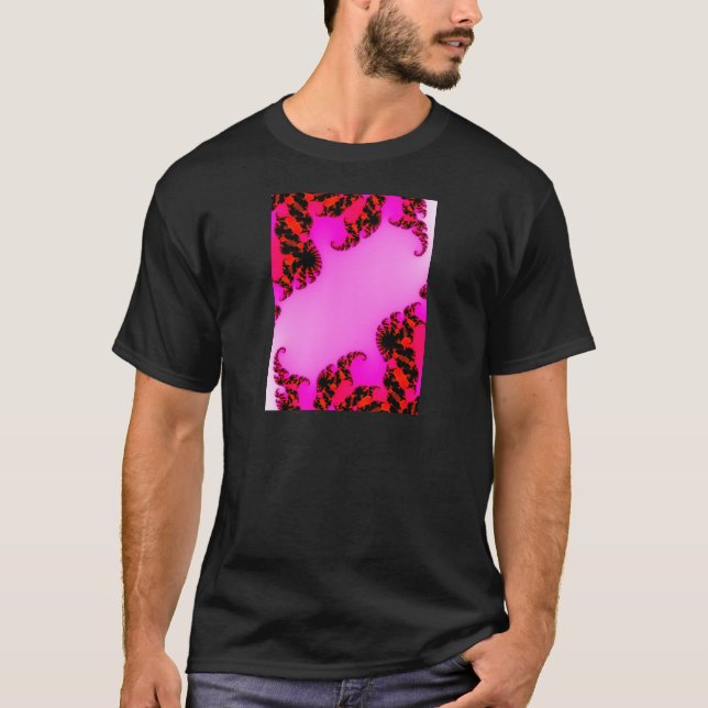 Camiseta Remolinos del rosa (Anverso)