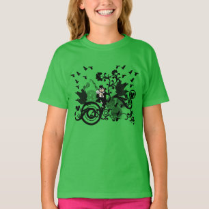 Camiseta Remolinos negros irlandeses y duendes