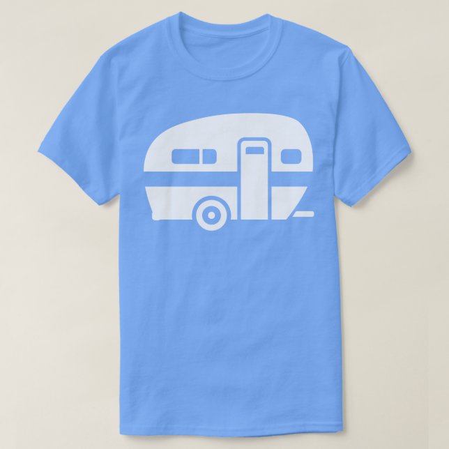 Camiseta Remolque de avano de camping 1 (Diseño del anverso)