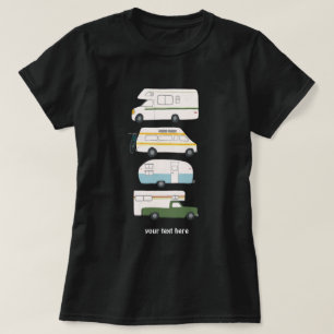 Camiseta Remolque DE ENCARGO del vanlife rv de Campervan
